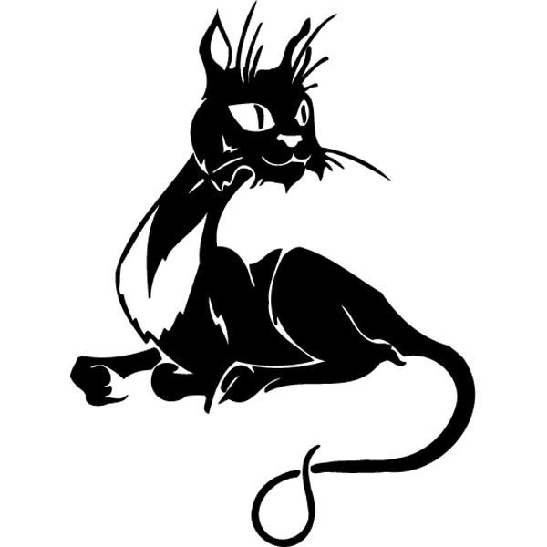 Эскиз тату кошки Эскиз тату кошки