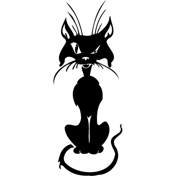 Эскиз тату кошки Эскиз тату кошки