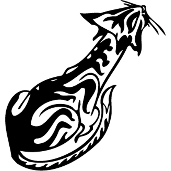 Эскиз тату кошки Эскиз тату кошки