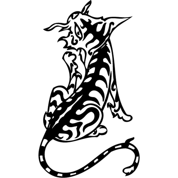 Эскиз тату кошки Эскиз тату кошки